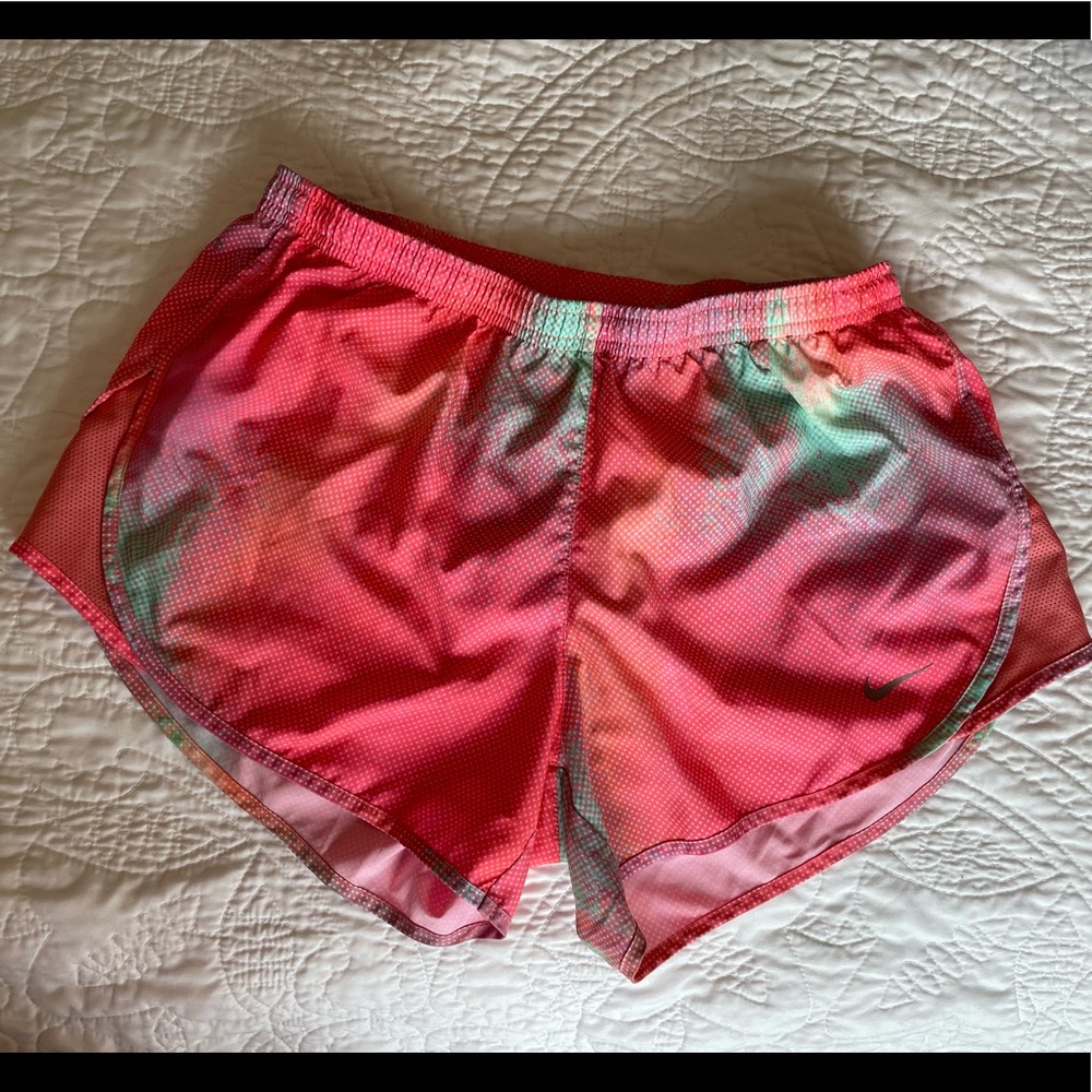 Women’s Nike shorts multi colored size small